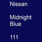 Preview: Nissan, Midnight Blue, 111.